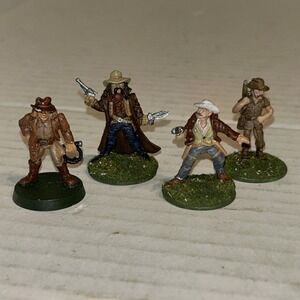 Ral Partha Wild West Cowboy Metal Miniature Figures Warhammer